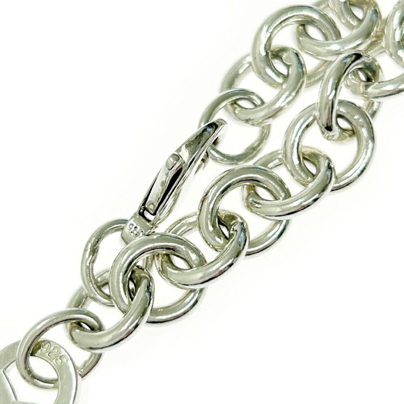 TIFFANY Co Silver Return to Tiffany Heart Bracelet - Picture 5 of 7